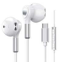 USB-C ausinės su mikrofonu, suderinamos su „Samsung“ ir „iPad“