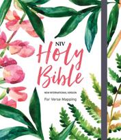 NIV Bible for Journalling and Verse-Mapping, Floral