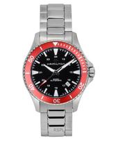 Hamilton Khaki Navy Scuba Nerūdijančio Plieno Juodas Ciferblatas Automatinis H82405130 100M Vyriškas Laikrodis juoda