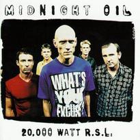 CD MIDNIGHT OIL "20.000 Watt R.S.L."