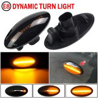 LED dinaminis posūkio signalo šoninis gabaritinis žibintas, skirtas Suzuki Grand Vitara Vtarai Jimny Swift SX4 S-Cross APV Arena XL7 Alto Fiat Sedici Dynamic Crystal