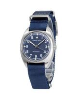Hamilton Khaki Aviation Pilot Pioneer Mėlyno ciferblato mechaninis H76419941 100M vyriškas laikrodis mėlyna