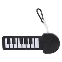 Lengvas sulankstomas silikoninis elektroninis pianinas ranka susukamas stalo praktikos instrumentas pradedantiesiems lauko naudojimui