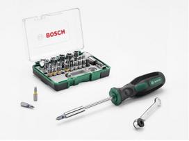 Sukimo antgalių komplektas Bosch 2607017331, 28 dalių