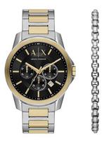 Išmanusis laikrodis „Armani Exchange“ laikrodis – Vyriški – AX7148SET – Nerūdijantis plienas – Daugiaspalvis – 44 mm – 5 barai