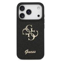 Telefono dėklas iPhone 17 Pro juodas blizgus Guess
