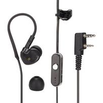 Ausinės, „K Head Walkie Talkie“ ausinės, suderinamos su „Baofeng UV5R“, „Kenwood“ radijo imtuvais