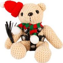 Raktų pakabukas Meškiukas Žiemos leidimas Bad Kitty, 11 cm