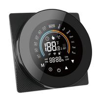 Tuya ZigBee Smart termostatas vandens šildymui Skaitmeninis temperatūros valdiklis Didelis LCD ekranas GC Water Gas Boiler balta
