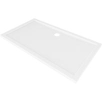 Dušo padėklas Mexen Flow Slim, stačiakampis, 75 x 140 cm, White gloss