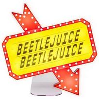 Paladone Beetlejuice ikonos stalo lemputė – Oficialiai licencijuotas produktas iš garsaus retro siaubo filmo, kambario dekoracija