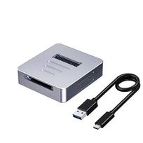 10Gbps M2 NVMe SSD Gaubtas Išorinis M.2 NVMe SSD Kietasis Diskas Aliuminio Korpusas NVMe PCIe Išorinė Dėžė M.2 SSD Dokavimo Stoties Palaiko SD 2.0 Kortelę A-C cable