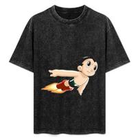 Astro Boy T-Shirt tops vintage Blouse black t shirts for men S juoda