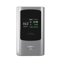 Puro 45W 10000mAh USB-A USB-C Išorinė Baterija su Ekranu - Pilka