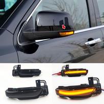 LED šoniniai durų veidrodėliai su dinaminiais posūkių rodikliais JEEP GRAND CHEROKEE MK IV WK WK2 2011 -2020 Dynamic Signal