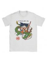 Dragons Balls Men Women Goku & Shenron T Shirts DBZ Cotton Clothing Novelty Short Sleeve Crew Neck Tee Shirt Gift Idea T-Shirts1 S juoda