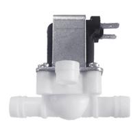 12/24/110/220V solenoidinis vandens vožtuvas, įleidimo vandens solenoidas vožtuvui 1/2  greita jungtis vandens dozatoriui, vandens boileriui 1