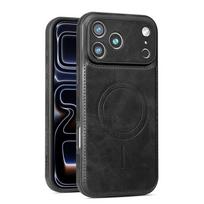 Retro Vintage PU Leather Magnetic Phone Case for iPhone 17 pro Max Air 16e 16 15 14 plus 13 - Shockproof All-Inclusive Cover iPhone 15 juoda