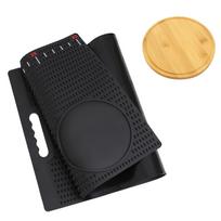 Kylebooker Nonslip Fish Fillet Mat with Cutting Board Extra Large 32.5 x15.7  Rollable