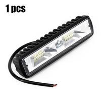 LED priekiniai žibintai 12-24V, skirti automobiliams motociklams sunkvežimiams valtis traktoriaus priekabai visureigio darbinei lemputei 48W LED darbo šviesos prožektorius Plastic casing-1pc