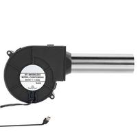 Compact 5V USB 3200RPM Blower Fan With Stainless Steel Tube For Grilling Barbecue Metalworking Outdoor Worksites Tool 1