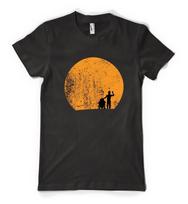 Droids Sunset CP3O R2D2 Star Wars Robots Empire Personalised Unisex Kids T Shirt 4XL