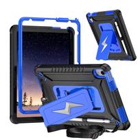 For iPad A16 11th Case 2025 Armor Kickstand Case For iPad 10th 10.9'' 2025 Heavy Duty Rugged Tablet Cover With Strap iPad A16 11th 2025