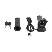 Throttle Accelerator Handle Grip Universals Electric Bicycles Scooter Handlebar Grip Twist Throttle with LED Display 1