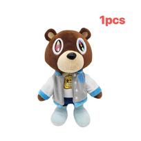 Nauji Kawaii Kanye Dropout Meškiukas Pliušiniai Žaislai Kanye West Graduation Minkštas Kimštas Namų Kambario Dekoravimas Gimtadienio Dovana 1/4vnt 26cm