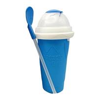 Smoothie Puodelis Ledų Gaminimo Aparatas Silikoninis Spaudžiamas Puodelis Sulčių Pieno Kokteilių Vandens Butelis Vėsinantis Smėlio Puodelis Virtuvės Įrankis Patvarus 1