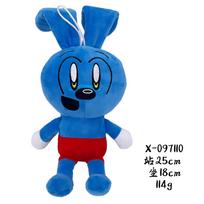 Naujas produktas RiggyMonkey Pliušinis Mėlynas Triušis Pliušinis Žaislas 1