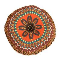 Boho apvalus sėdimasis pagalvėlė minkštas medvilnės lino kėdės pagalvėlės sutirštinta tatami grindų pagalvė pagalvėlė meditacijai svetainei lango balkonui skaitymo kampeliams C