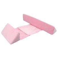 Naujagimiams Reguliuojamas, Pagalvė - Atlenkiama Liemens, Nuimamas - Ruloninis Miego Padėties Fiksatorius One Size balta