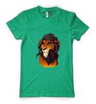 Liūtas Randų Karalius Princas Dėdė Simba Filmas Personalizuoti Unisex Vaikų Marškinėliai L black