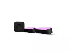 Philips Hue Pro Starter kit pakkaus, 2 valopalkkia ja Hue-silta