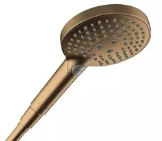 Hansgrohe Raindance Select S – rankinis dušas, 3 srovių tipai, EcoSmart+, šlifuotas bronzos spalvos 26516140