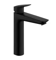 Hansgrohe Logis – praustuvo maišytuvas, EcoSmart, juodas matinis 71091670