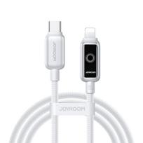 Joyroom S-A55 StarFlight 30W USB-C - Lightning laidas 1.2m - balta