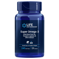 Life Extension Super Omega-3 EPA/DHA – 240 minkštos kapsulės