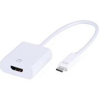 Vivanco adapter USB-C - HDMI 0.15m, white VVITADHDMITCW