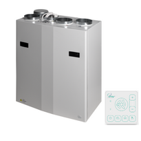 Rekuperatorius ENSY WAVE 200H vert. deš.p. su Wi-Fi ir Bluetooth valdikliu