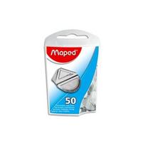 Metaliniai kampukai laiškams MAPED 80vnt, plastikinėje dėžutėje