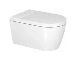 Duravit SensoWash Starck - Duravit SensoWash Starck f Lite Compact dušelio unitazo sistema, montuojama ant sienos, su unitazo dangčiu, be priedų 650001012004310
