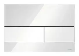 Tece TECEsquare - WC nuleidimo plokštelė, baltas stiklas 9240800