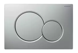 Geberit Sigma01 - vandens nuleidimo mygtukas, dažyta matinio/blizgaus chromo spalva 115.770.JQ.5