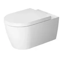 Duravit ME by Starck - Apsikabinimo unitazas, be rėmelio, WonderGliss, balta/matinė balta 25290926001