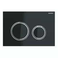 Geberit Sigma21 - Mygtukas, juodas stiklas / poliruotas chromas 115.884.SJ.1