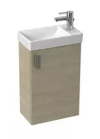 Jika Petit - Praustuvas su spintele 41x66x23 cm, uosis H45J5111755141