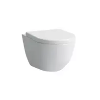 Laufen Pro - Pakabinamas unitazas Compact, 490x360 mm, be rėmelio, su LCC, baltas H8209654000001