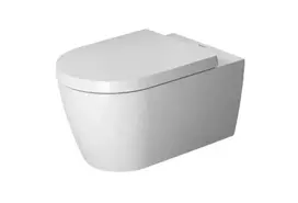 Duravit ME by Starck - Pakabinamas unitazas su SoftClose dangčiu, Rimless, su WonderGliss, baltas 45290900A11